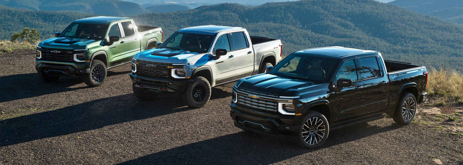 2027 Chevrolet Silverado 1500 coming soon to Delaney Chevrolet of Greensburg in Greensburg, PA | Row of three new 2027 Chevrolet Silverado in multiple colors 2027 Chevrolet Silverado 1500 coming soon to Delaney Chevrolet of Greensburg in Greensburg, PA | Row of three new 2027 Chevrolet Silverado in multiple colors
